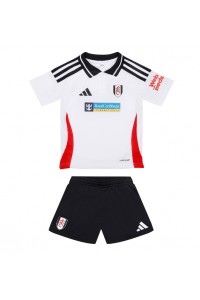 Fulham Babytruitje Thuis tenue Kind 2024-25 Korte Mouw (+ Korte broeken)